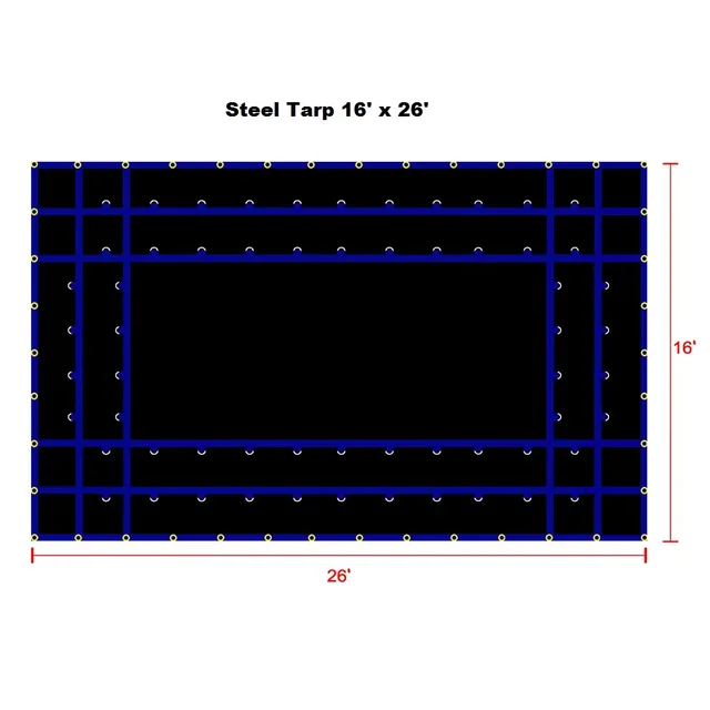 Truck Tarp 16' 26' 18 oz