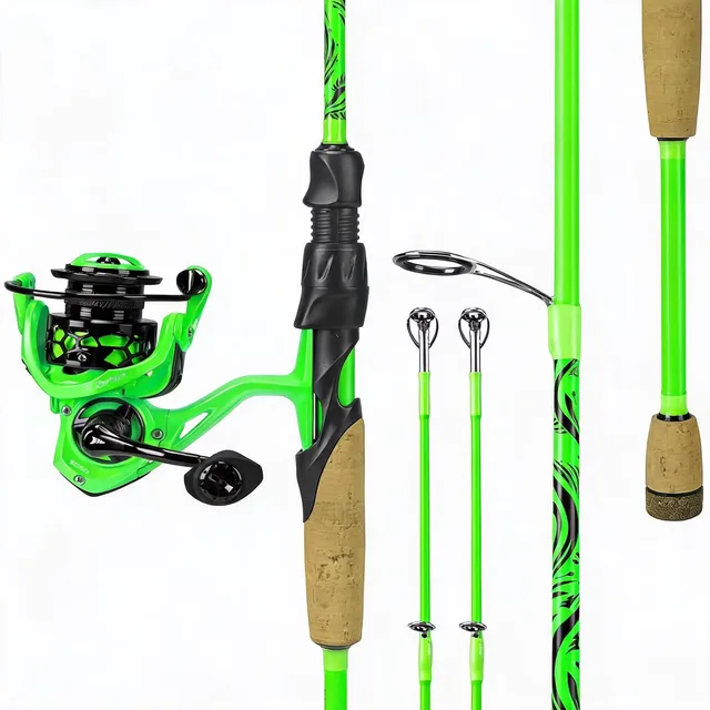 Dual-tip Rod 6' 6" green