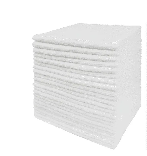 Microfiber Cleaning white 16 in 16"