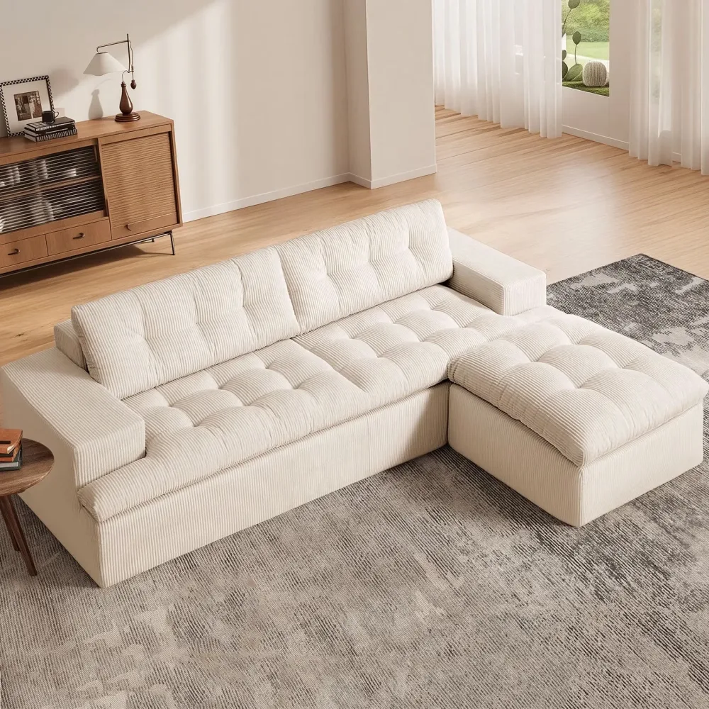 Living Room 85" black beige