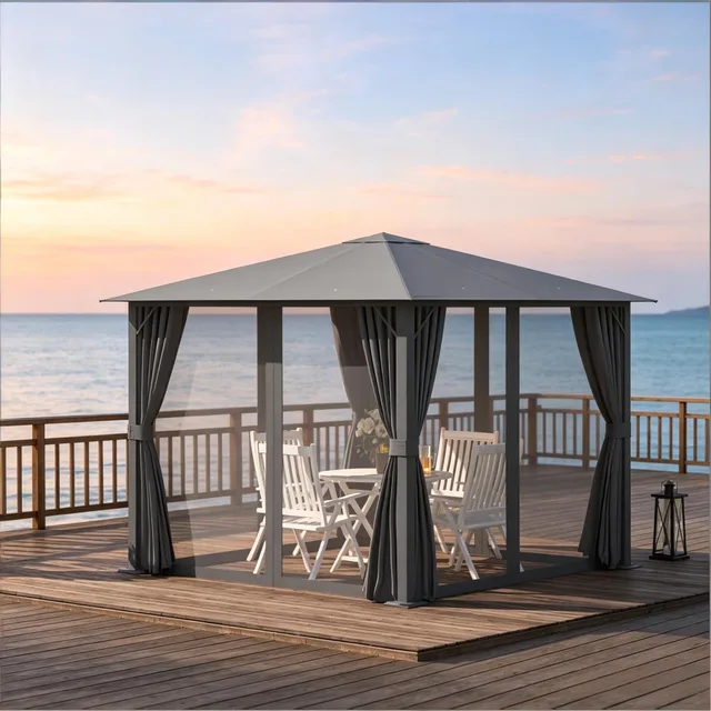 Canopy Shelter 9.7 w 8.1 w black