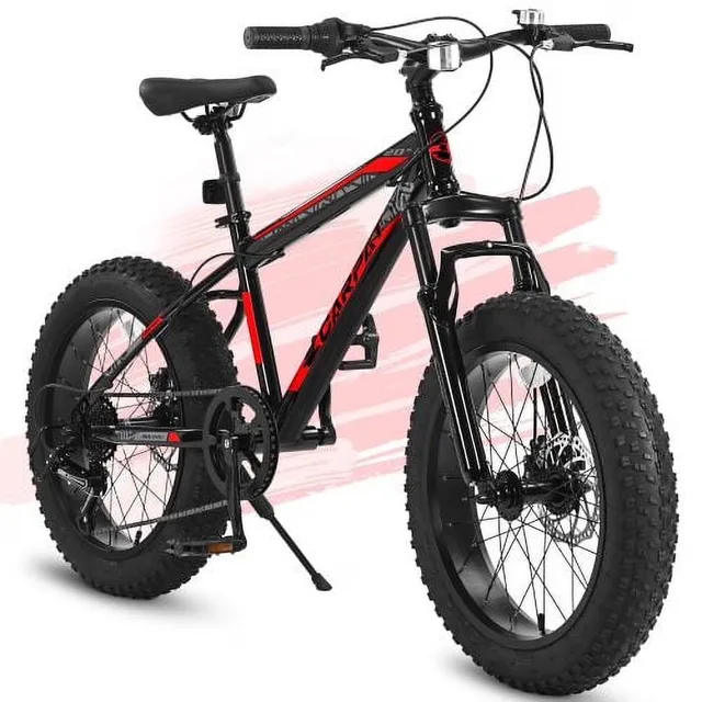 Mountain Bike 20 inch 4" red