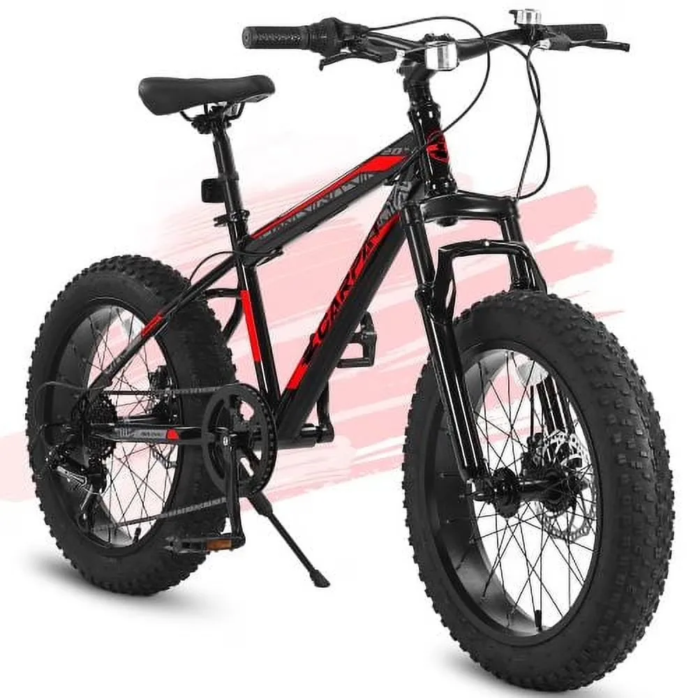 Mountain Bike 20 inch 4" red