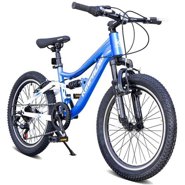 Mountain Bike 20 inch adjustable blue