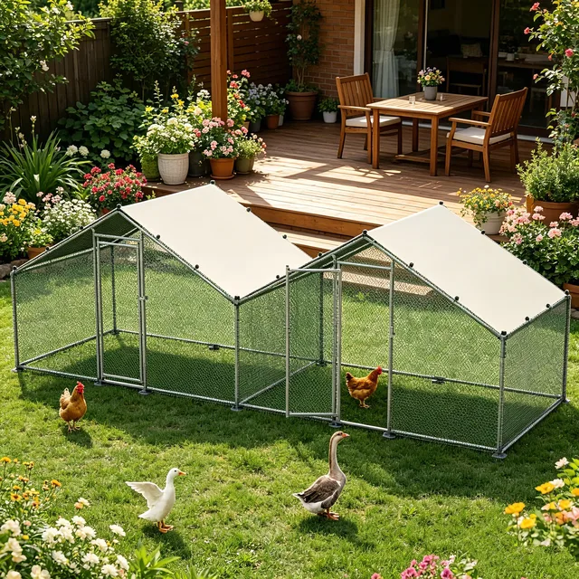Chicken Coop 6' weatherproof grey