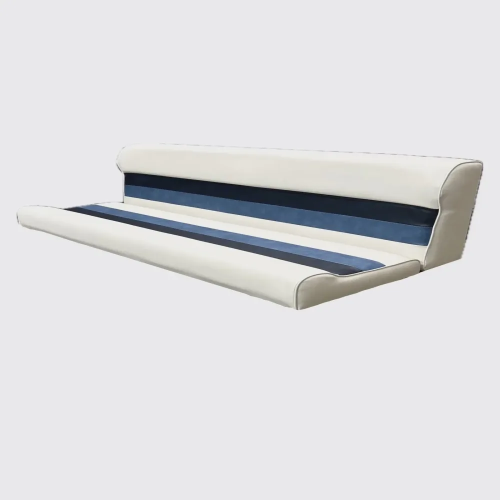 Bench Seat 55 in white blue