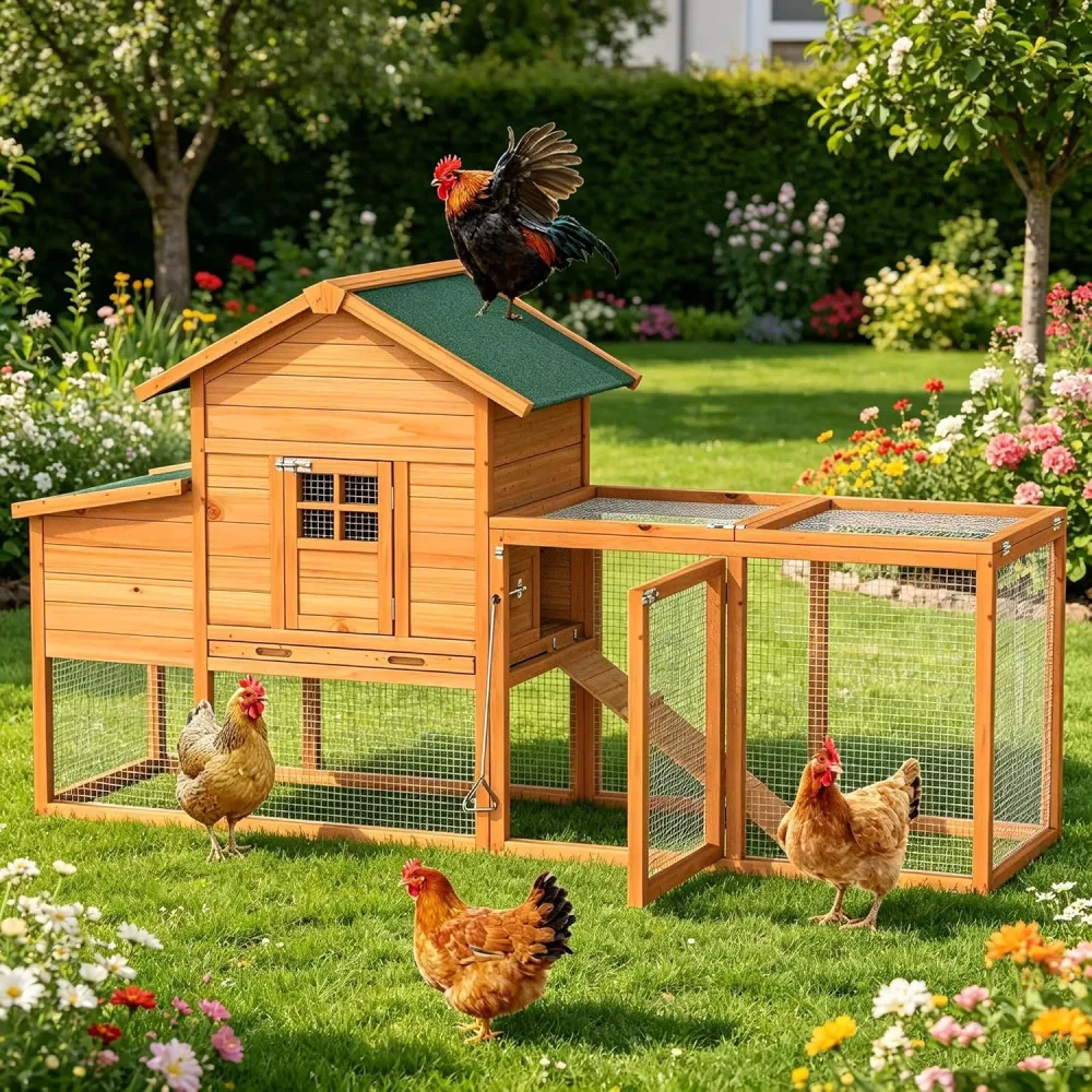Chicken Coop white