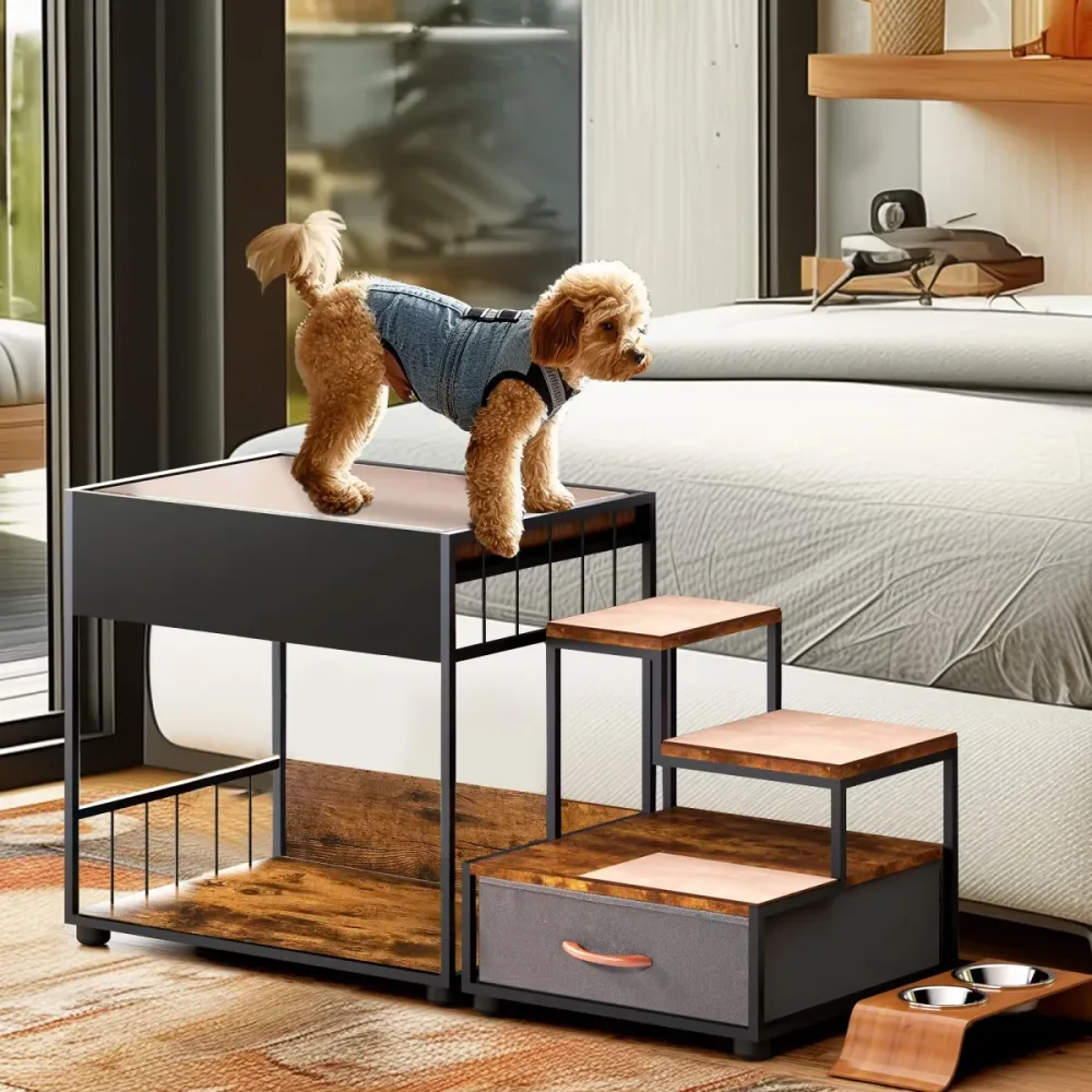Dog Bed 90 lbs black