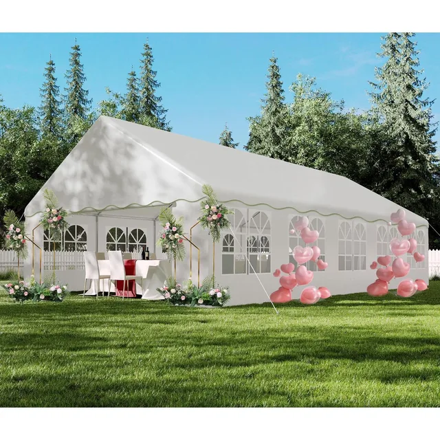 Party Canopy 20' white waterproof