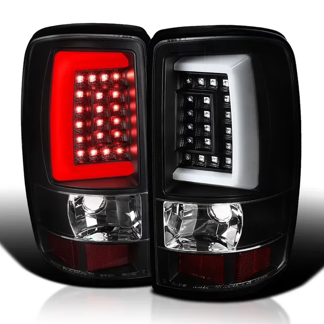 Light led black red