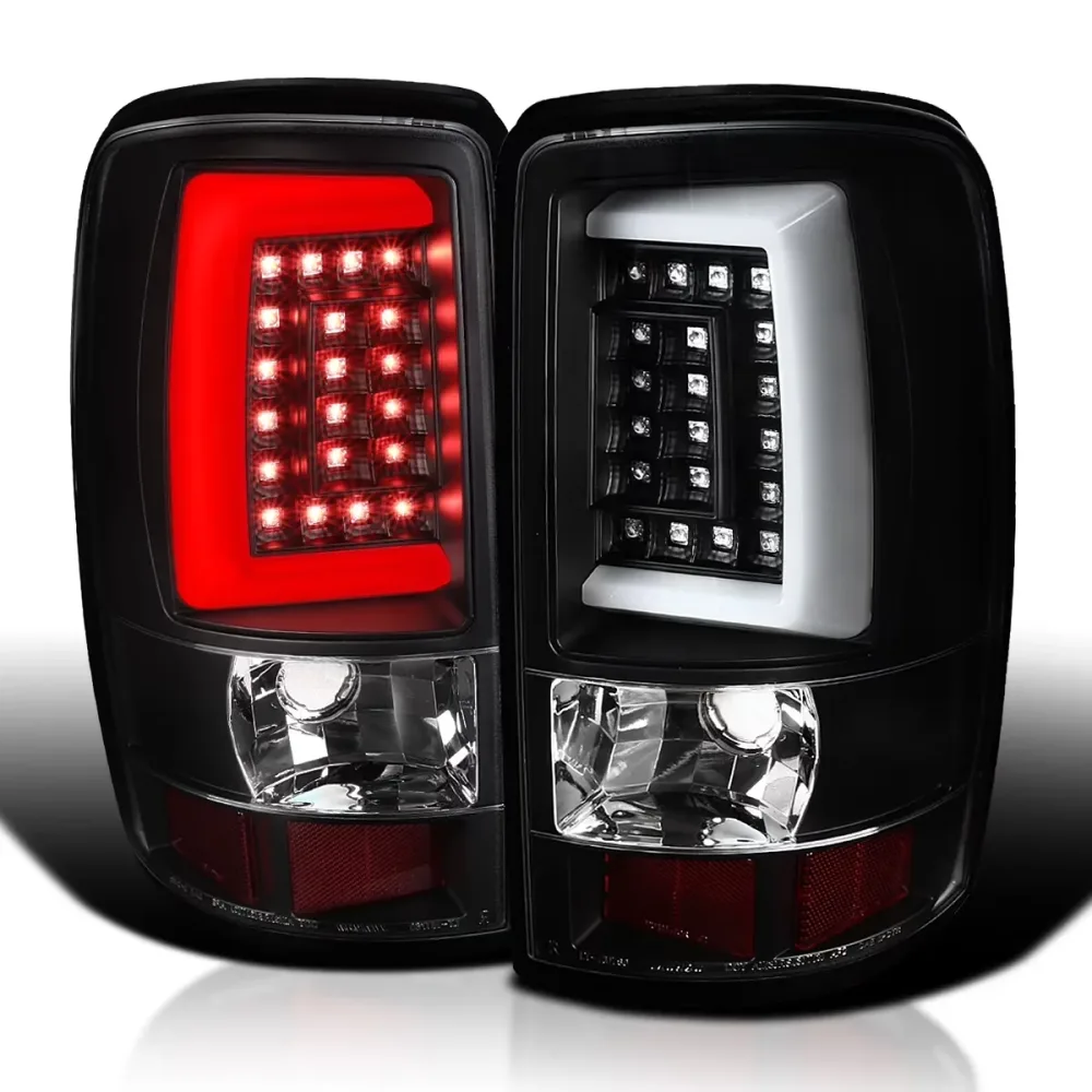 Light led black red