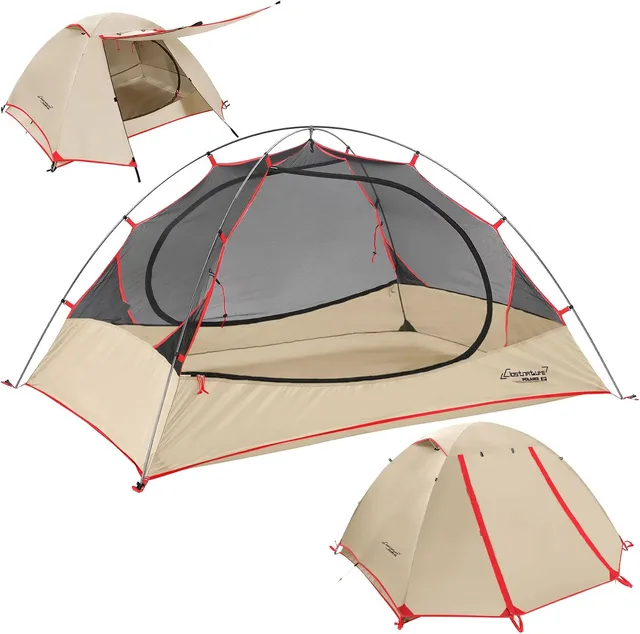Backpacking Tent 2 person waterproof 2 people