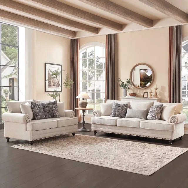 Room Bedroom beige 300 pounds brown