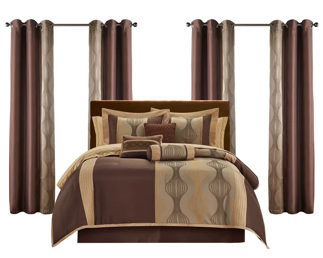 Bedding brown 104" 78"