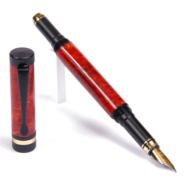 Fountain Pen red black