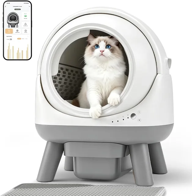 Self-cleaning Litter white 18 pounds 18 inches