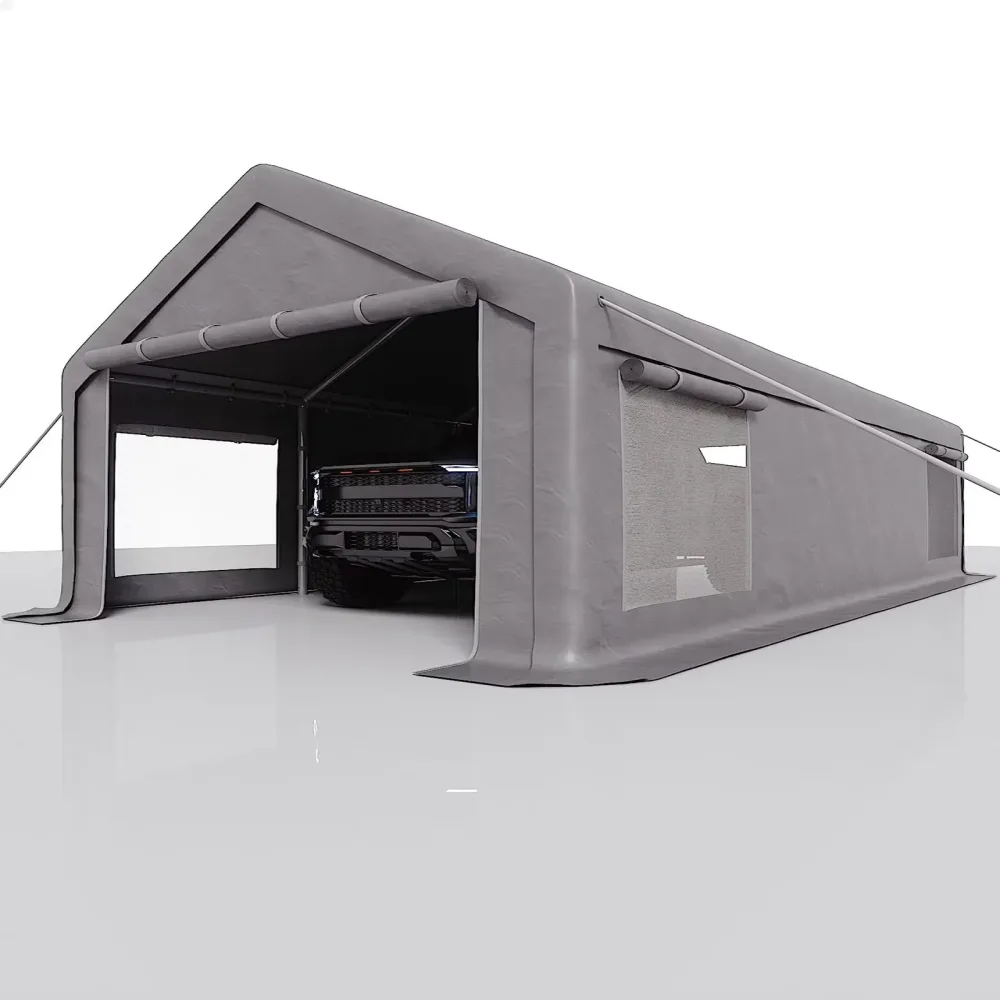 Carport white 4 inch