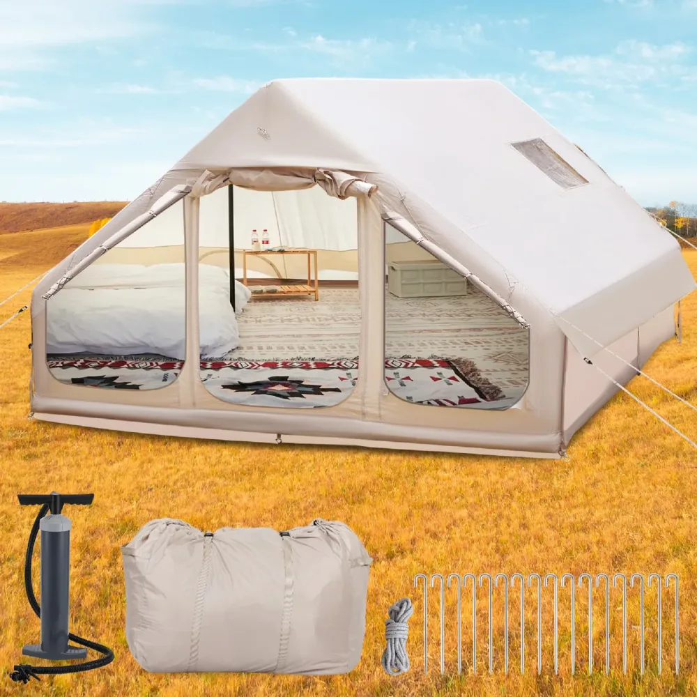 Inflatable Tent beige 00cm 60in