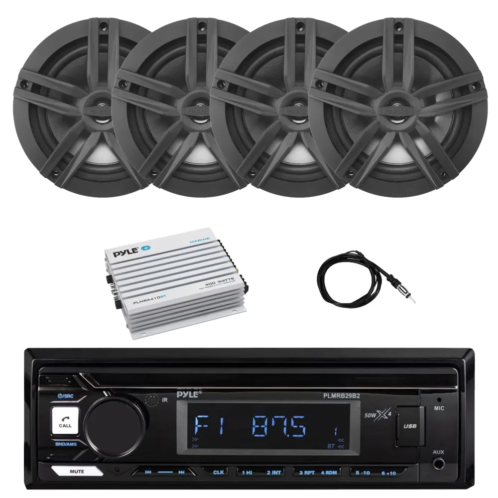 Audio Speakers 6.5" 180 watt bluetooth