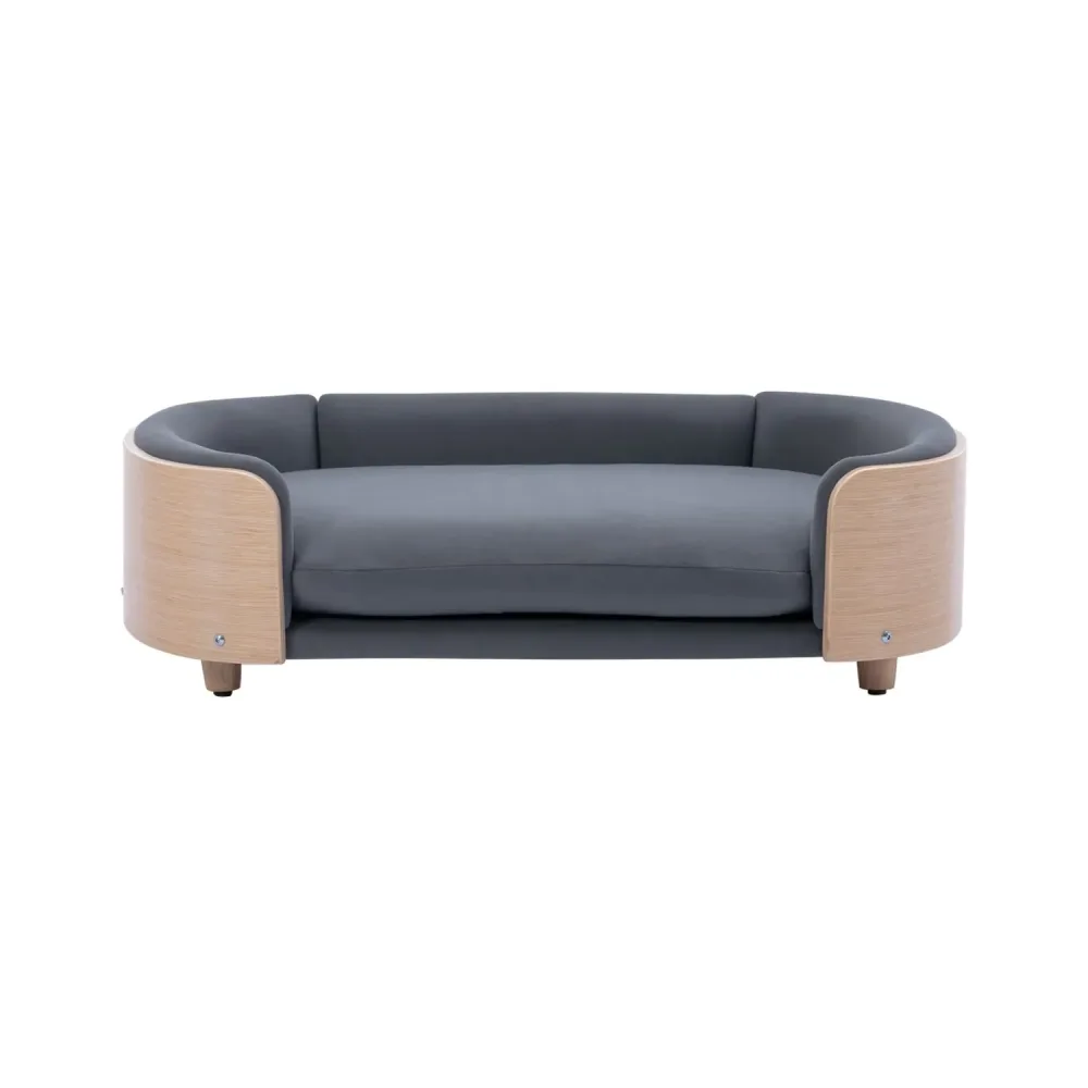 Sofa Bed 38.6 in gray 26.8 in