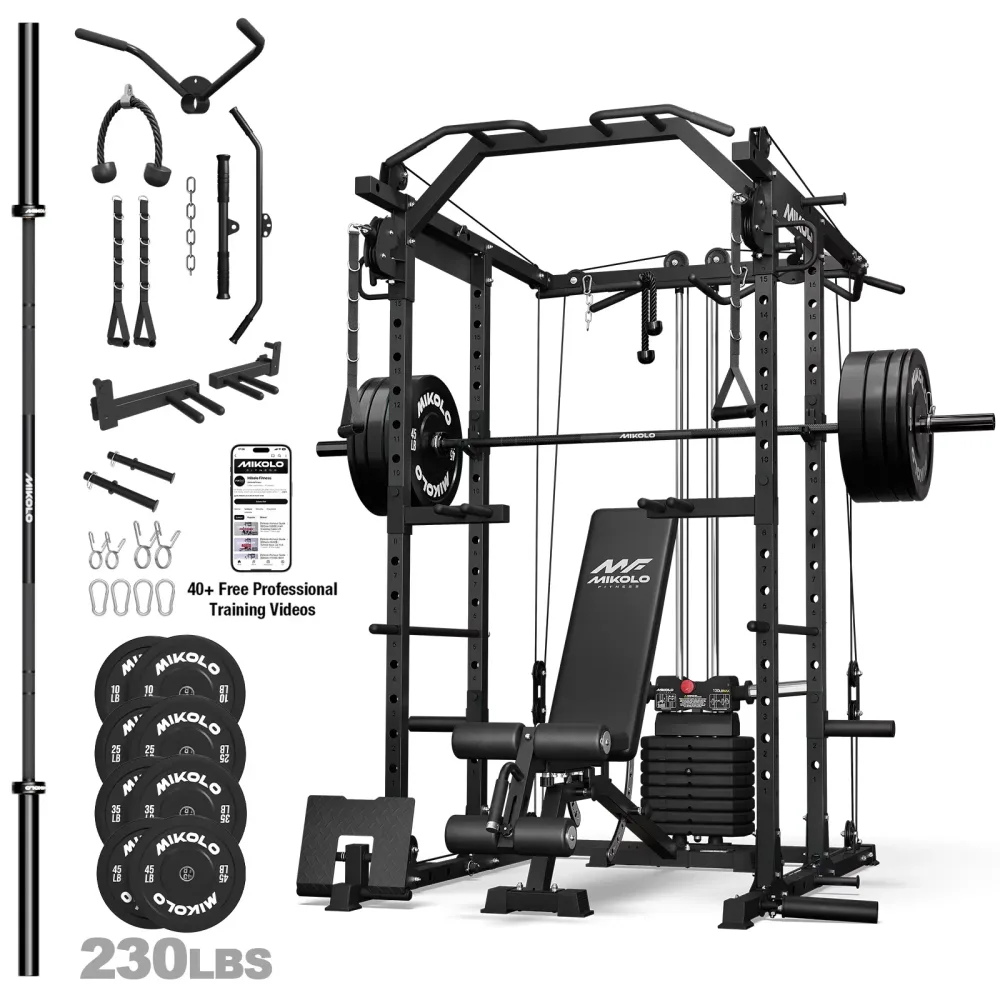 Power Rack 104lb 1200lbs 230lbs