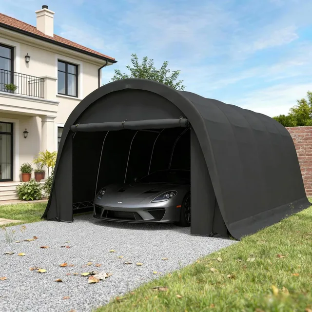 Carport portable 23.6 ft 9.8 in
