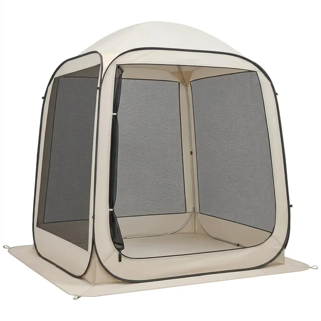 Tent 6 ft 4-6 people beige