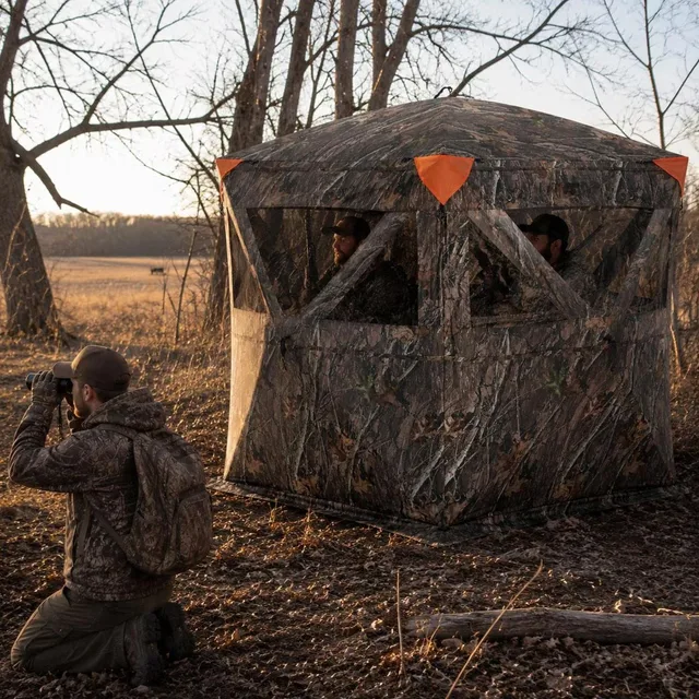 Hunting Blind 2-3 person portable 58.3 in