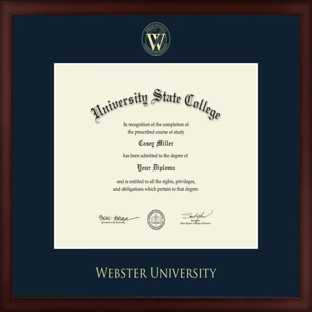 Diploma Frame 13.75" 10.75" 21.5"