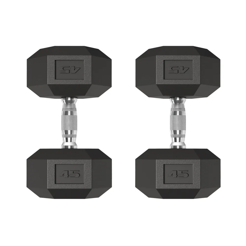 Gym Strength 45 lb black 45 lbs