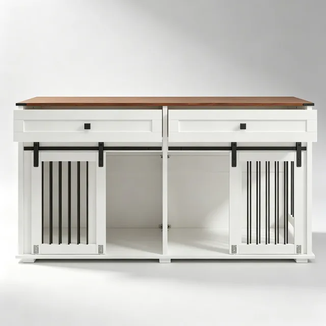 Dog Crate 63" brown