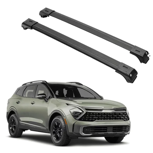 Roof Rack silver black 9 pounds