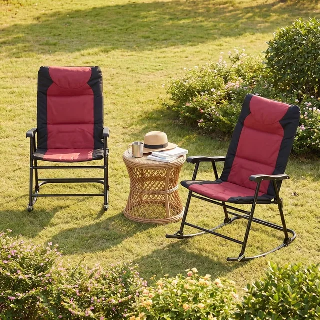 Furniture foldable red 265 lbs