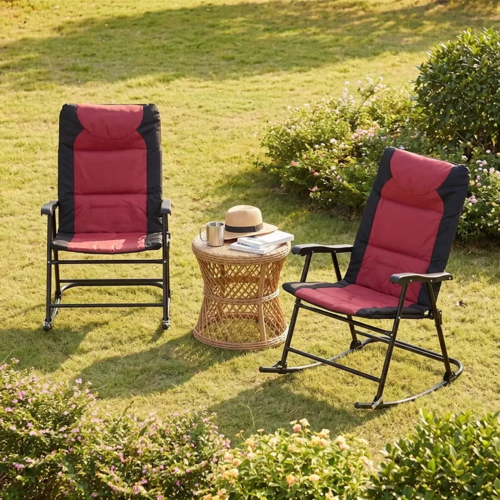 Furniture foldable red 265 lbs