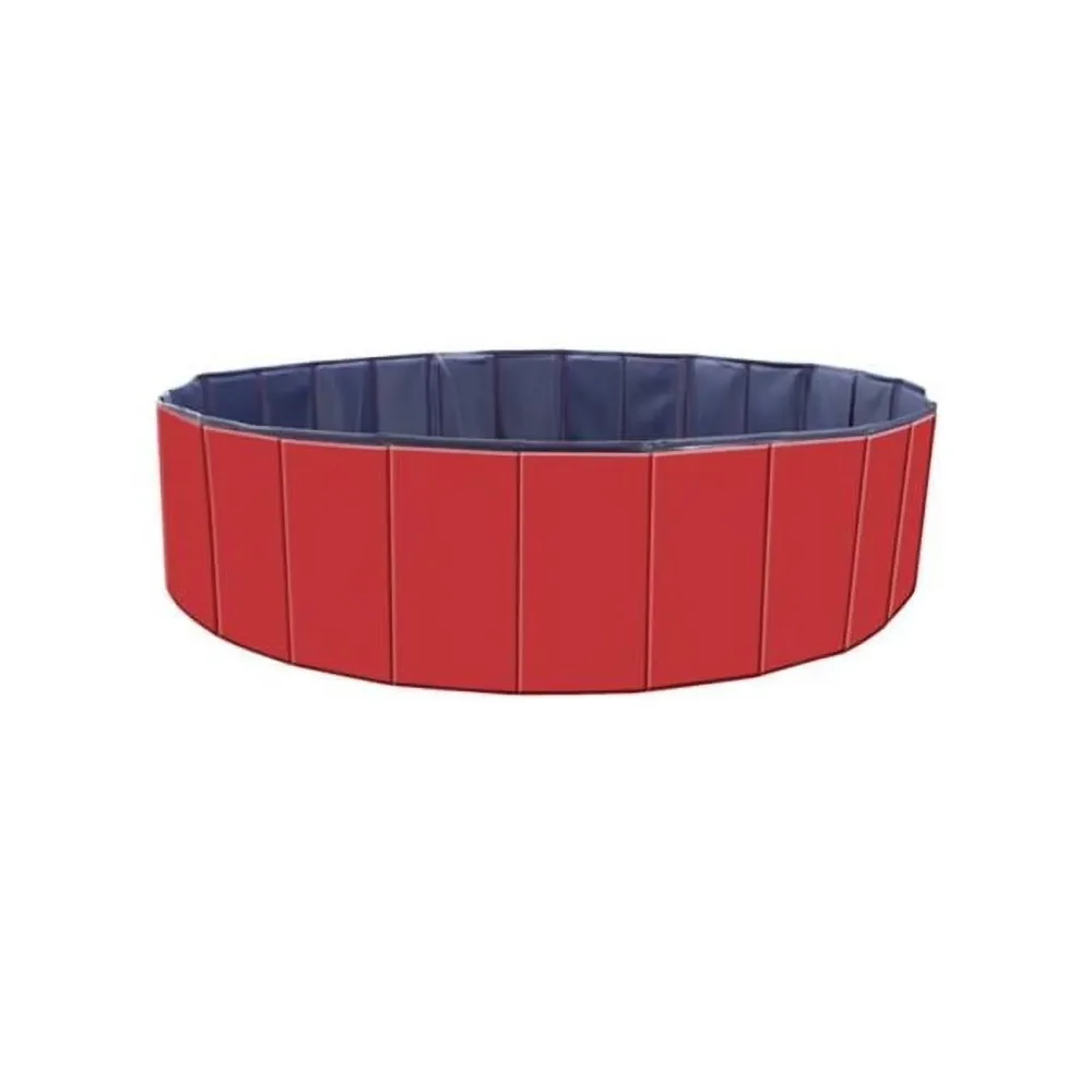 Swimming Pool foldable red 0.3mm