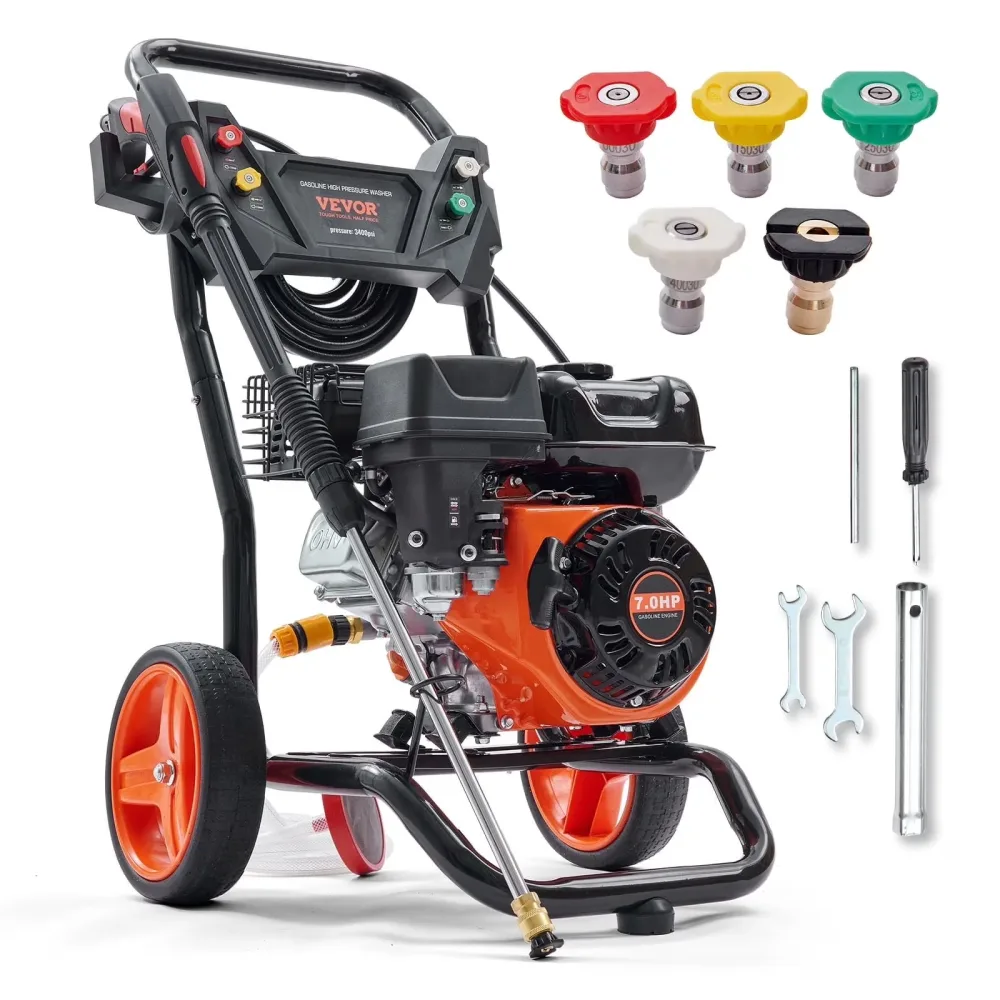 Pressure Washer 0.8 gallons 7 hp 26 ft