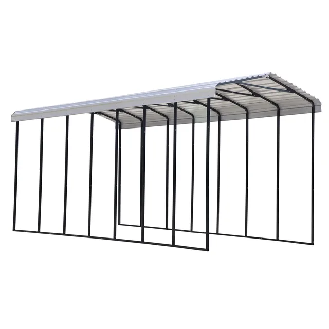 Carport 14 ft 14 foot black