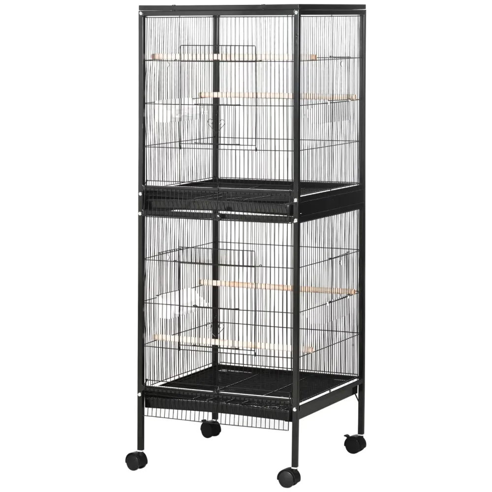 Bird Cage 55" 2 in black