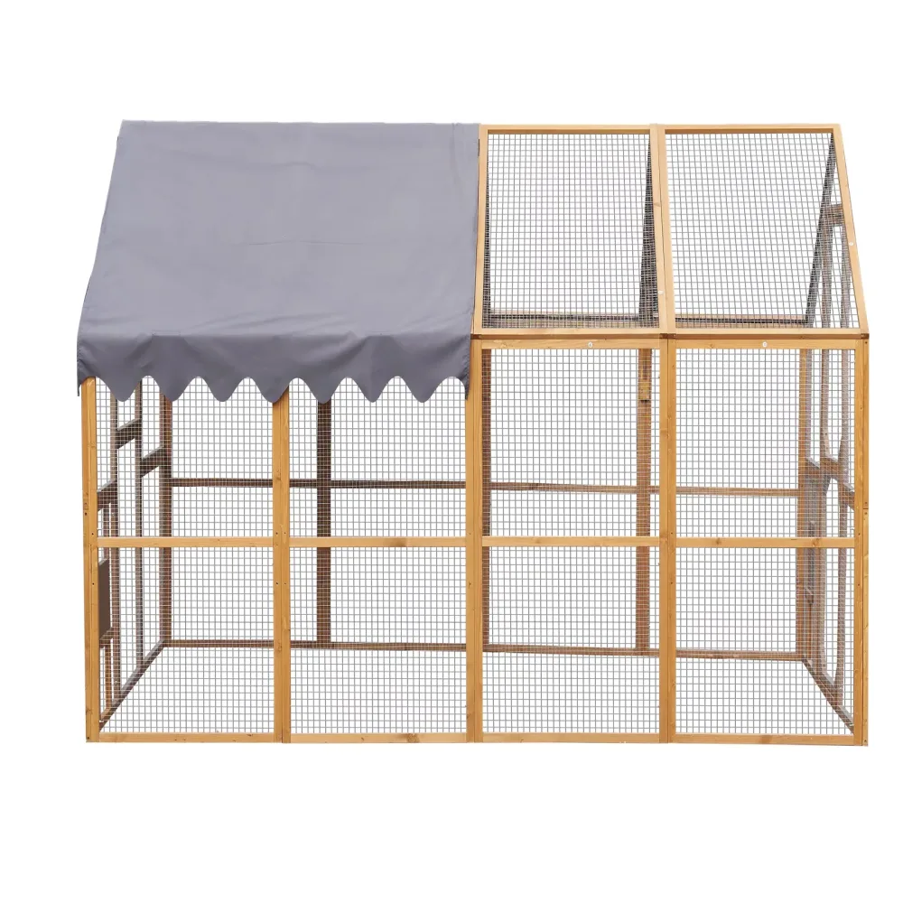 Chicken Coop 116" 111.5" 74.25"