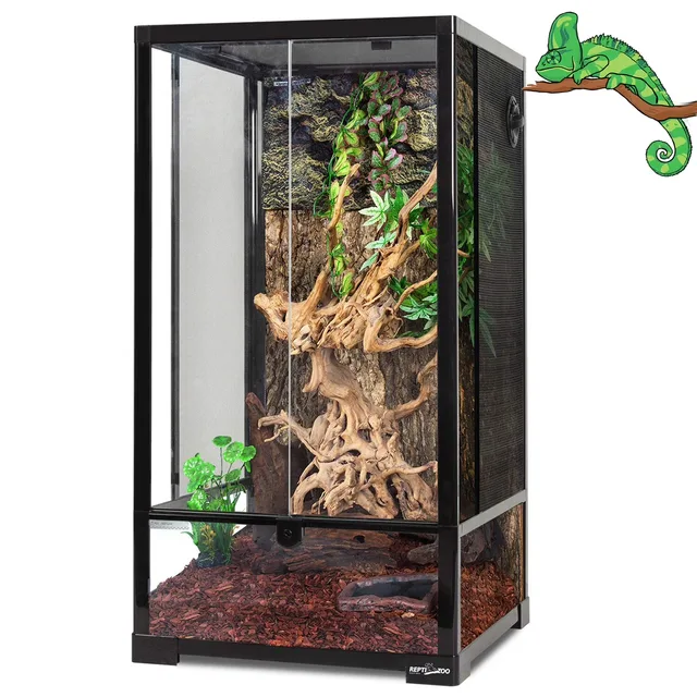 Reptile Tall 3 in 16" black