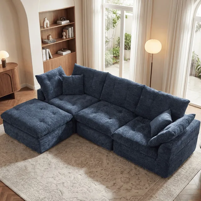 Sofa 112" 110 inches white