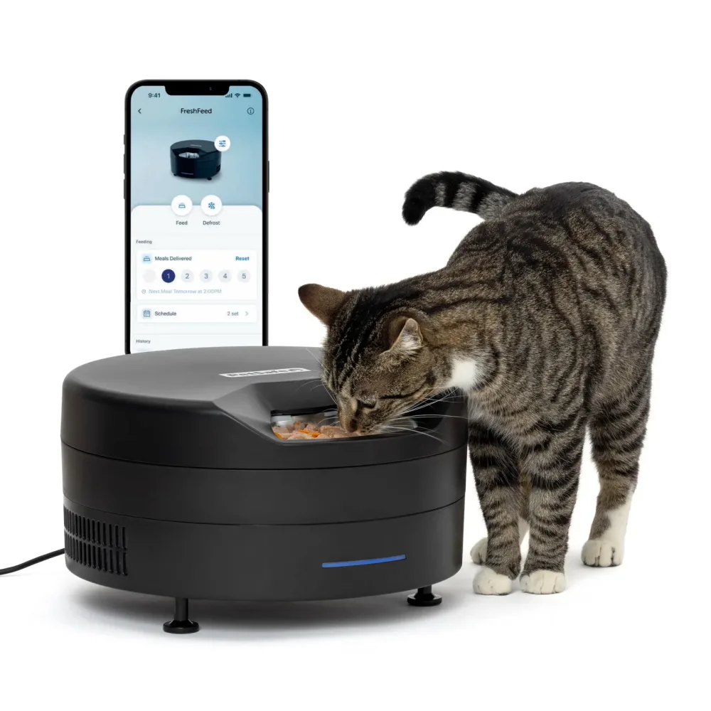 Pet Feeder black locking adjustable