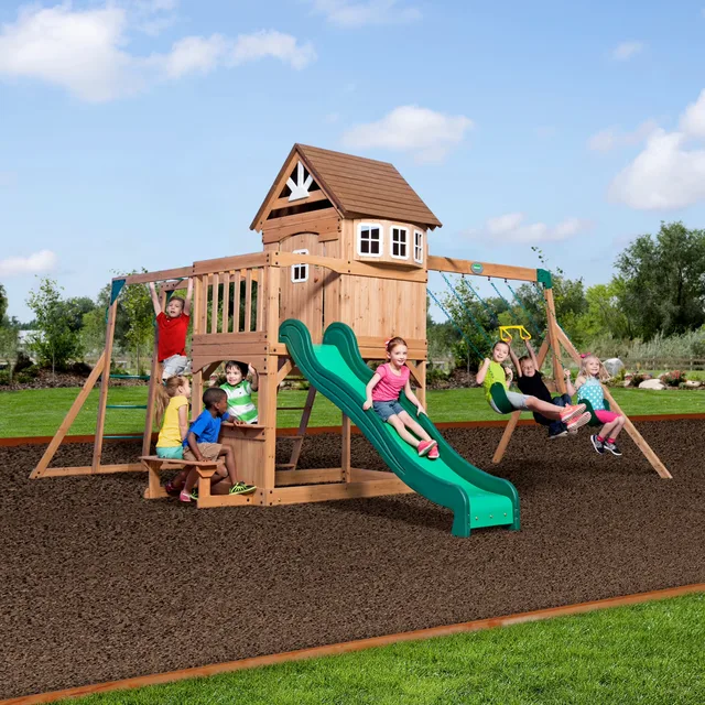 Backyard Discovery 25 in heavy-duty brown