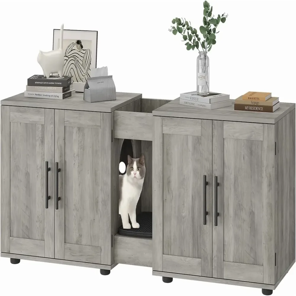 Cat Litter 55inch 55" gray