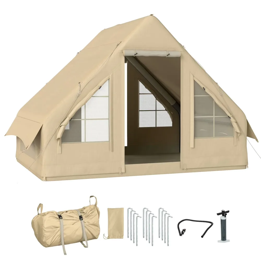 Camping Tent weatherproof 6.6ft 3000mm