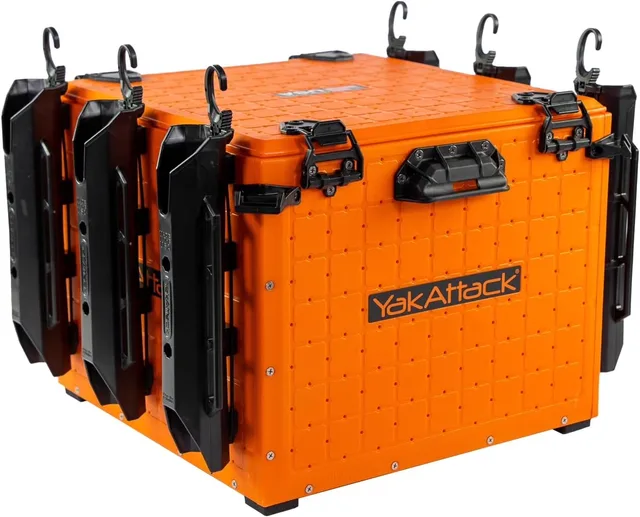 Fishing Crate 16" orange 14.9"