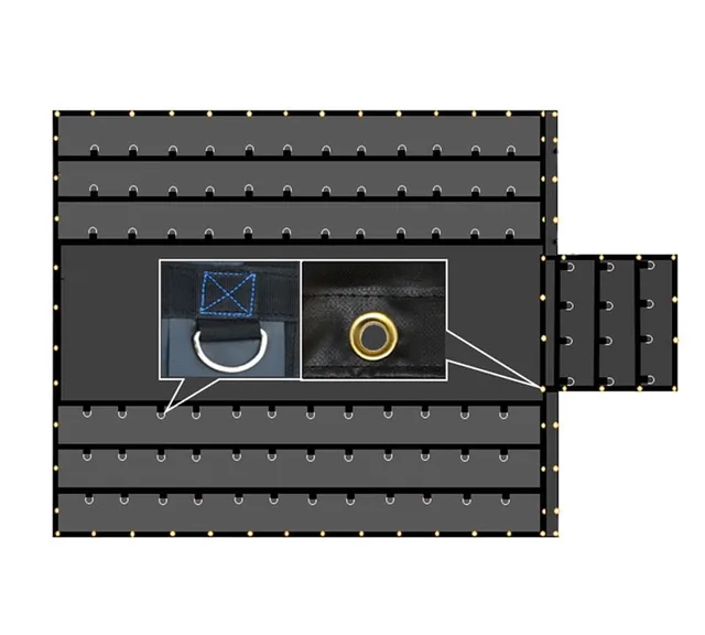 Tent Accessories 14oz 6' 8'