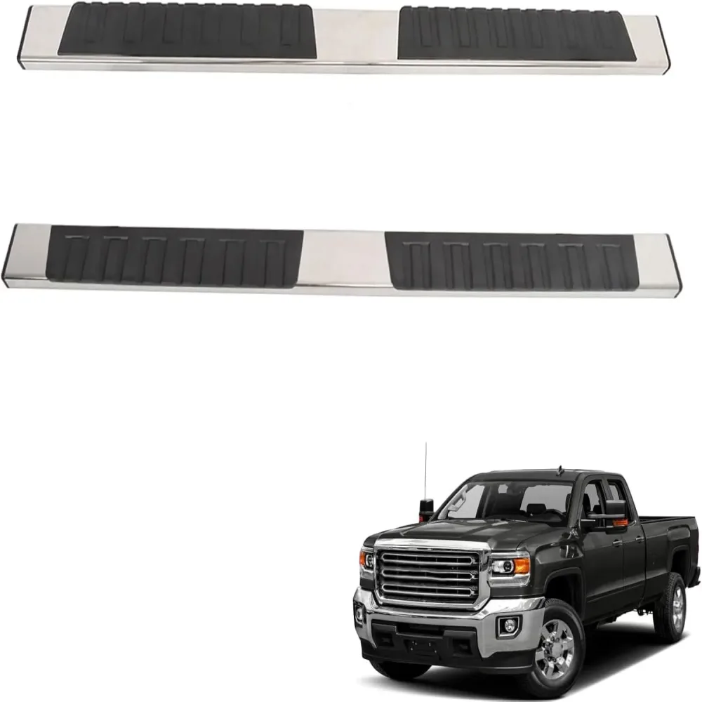 Bumpers & Grille Guards 6 inches black silver