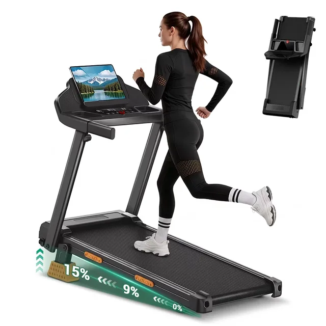 Folding Treadmill 3.0hp 300 lbs
