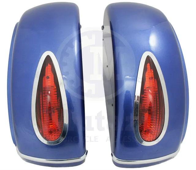Motorcycle blue 1" 22"